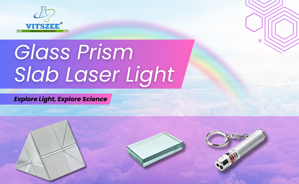 SPN-RECPP Glass Prism  Glass Slab  Laser Light Kit  Science Experiment Kit
