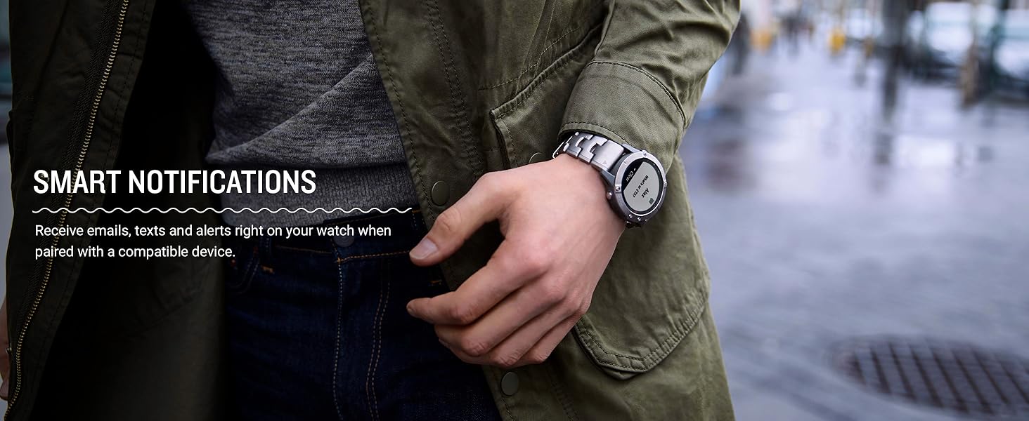 Garmin Fenix 6X Pro Solar, Premium Multisport GPS Watch with Solar