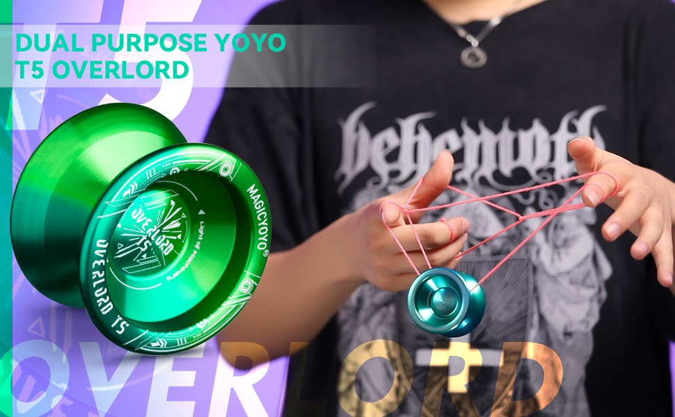 YOSTAR Yoyo Professional Unresponsive Yoyo for Kids and Adults, Metal