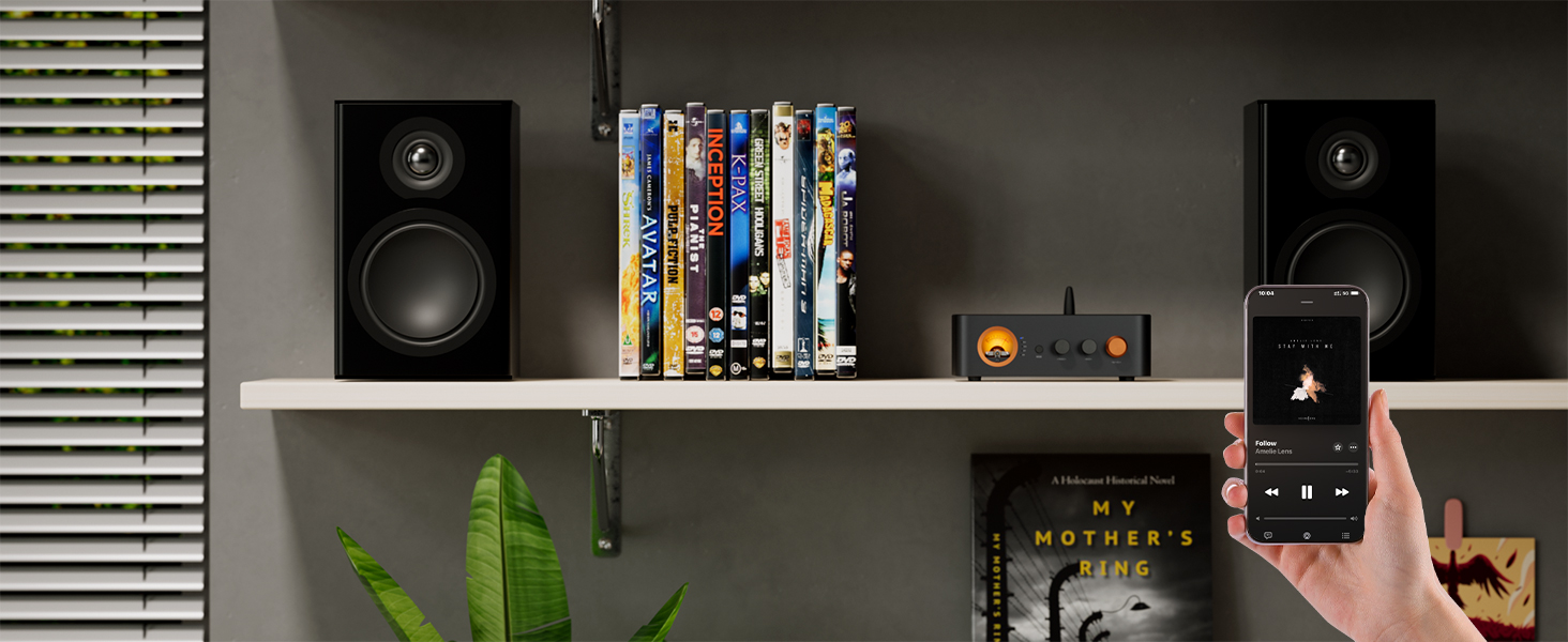 Fosi Audio MC351 2.1 Channel Integrated Amplifier