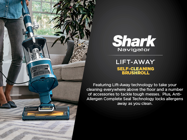 Shark Navigator Featuring Lift-Away technology