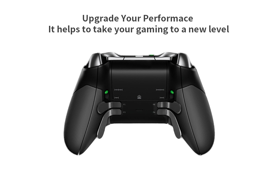 DUXICEPIN 4 PCS Metal Paddles for Elite Controller