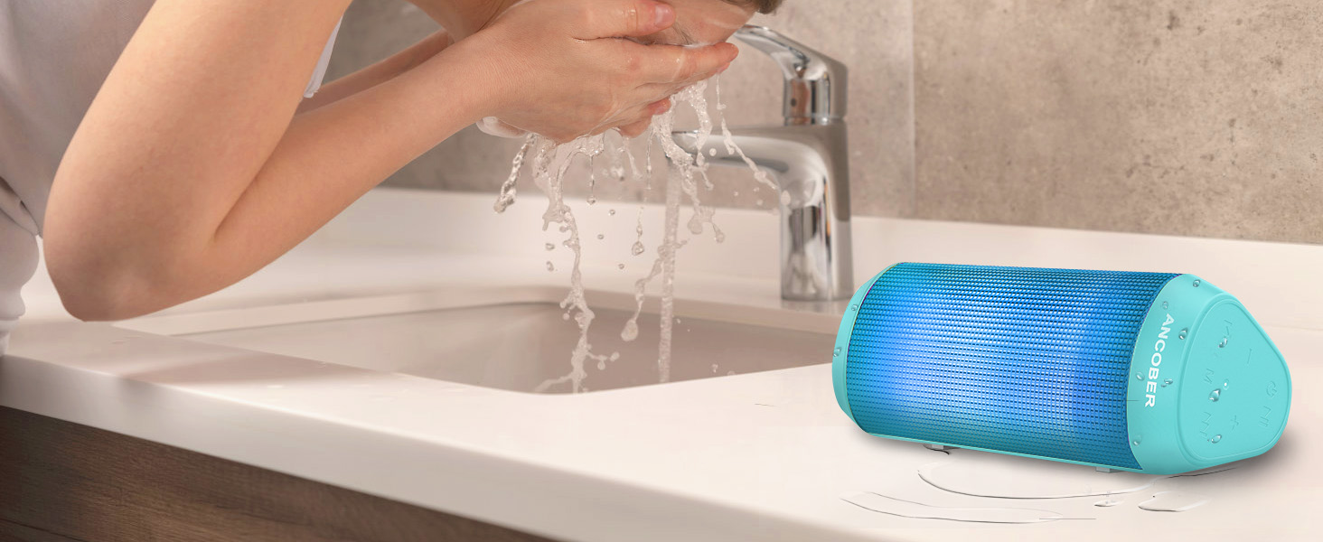 Resists droplets, splashing, and water vapor and can be used indoors or outdoors or in the bathroom