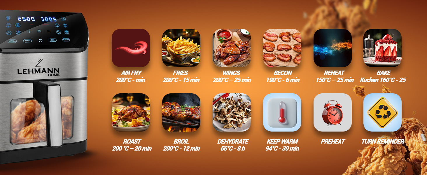 AIR FRYER LEHMAN TANZI