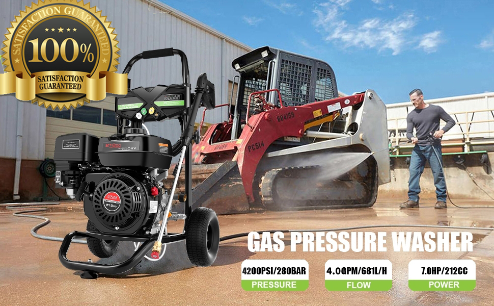 gas pressure washer