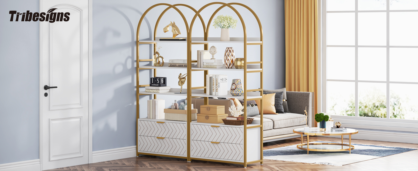 open shelf bookcase, storage rack shelf, 4-Tier narrow skinny shelf, corner book shelf,