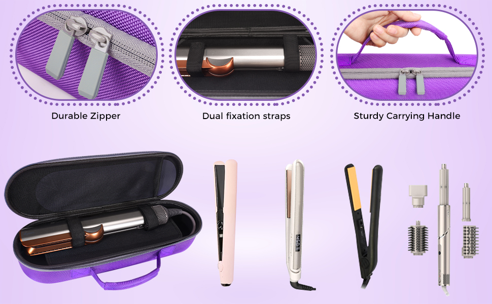 Carrying Case for Dyson Airstrait Straightener Hair Straightener Case Airstrait Straightener Case