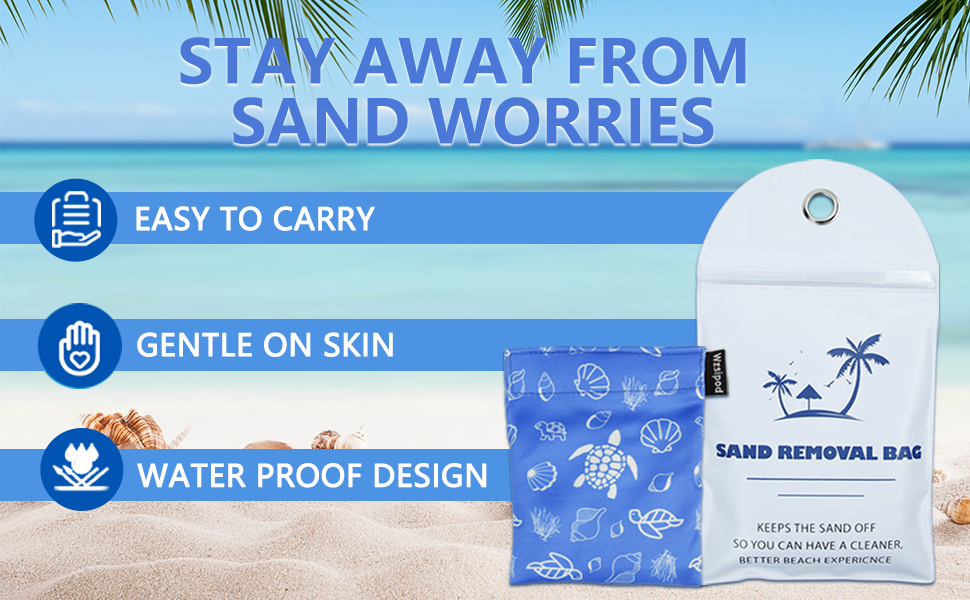 Beach Sand Removal Bag