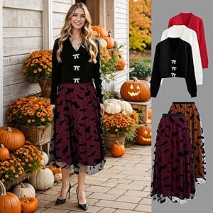 tulle Halloween skirt