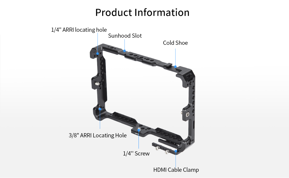 Nitze Feelworld LUT7/ LUT7S ケージ リグ Amazon.com : Nitze LUT7 Cage for Feelworld LUT7/ LUT7 PRO