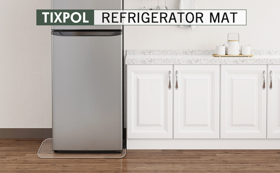 Refrigerator Mat, TIXPOL 36" x 36" NonSlip Fridge Mat