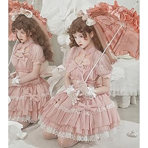 リズリサ　ゴスロリドレスフリル　姫ロリ　コスプレ　姫ギャル　ラパフェ　夢展望　姫 713xKeEkPdL._UY1000_.jpg