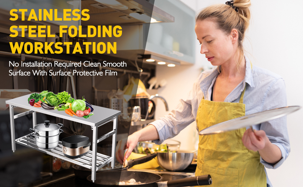 stainless steel table