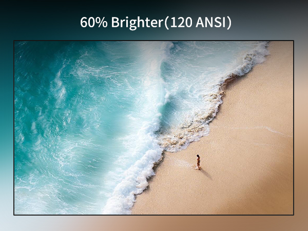 Projector with wifi and bluetooth