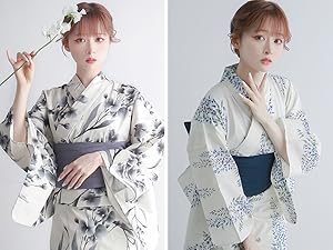 浴衣生地　6点セット 浴衣 6点セット（浴衣+帯+内帯+巾着+扇子+下駄） メンズ