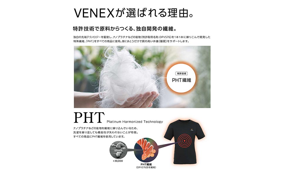 【新品】スタンダードドライ ロング 上下セット Lサイズ 商品一覧（STANDARD DRY+）｜VENEX公式オンラインストア