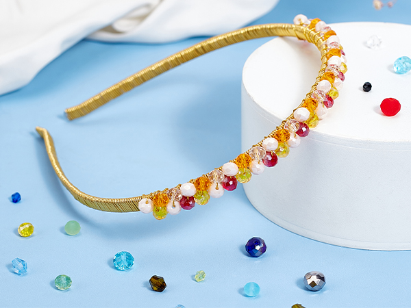 faceted crystal beads