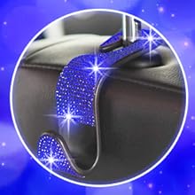 Amazon.com: NBTEPEM 27 PCs Blue Bling Car Accessories Set