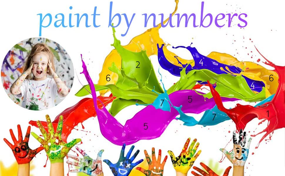 Tookeen Paint by Numbers for Kids Ages 681012 DIY