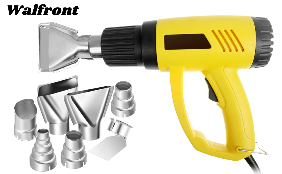 7pcs Hot Gun Nozzles Stainless Steel Hot Air Gun Accessories Tools Kit