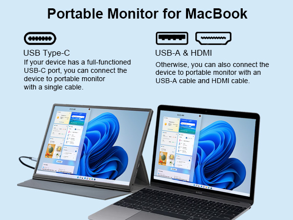 Amazon.com: 10.5inch Portable Monitor 1920x1280P FHD IPS