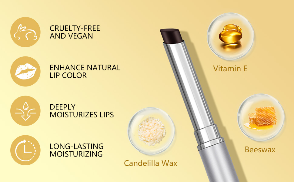 Natural Honey Nourishing Lipstick Long Lasting Tinted Lip Balm