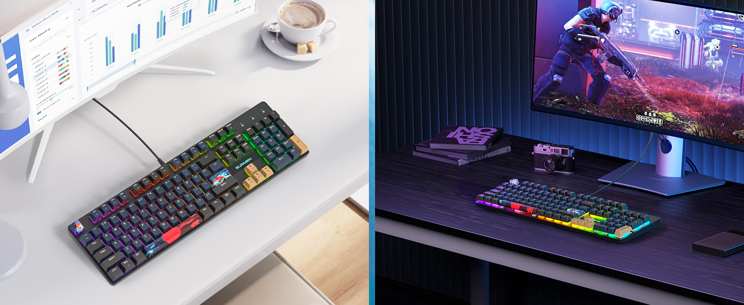 wired mechanical keyboard