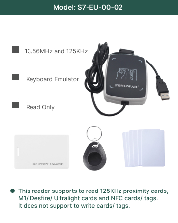 RFID UHF FONGWAH リーダー Amazon.com: Fongwah 1 Piece Desktop Gen 2 UHF Reader/Writer