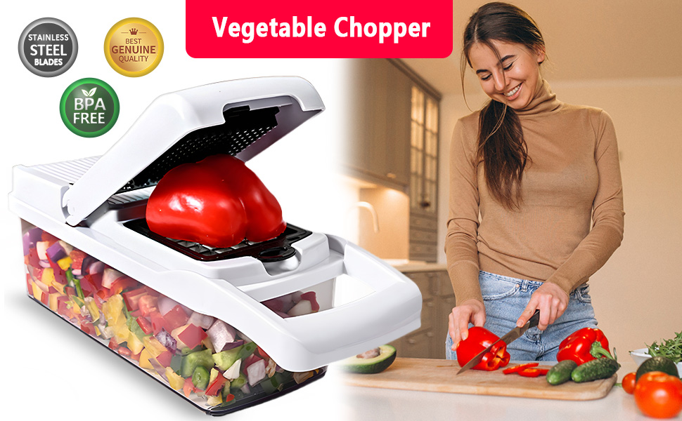 Amazon.com: Vegetable Chopper,25 in 1 Multifunctional Food