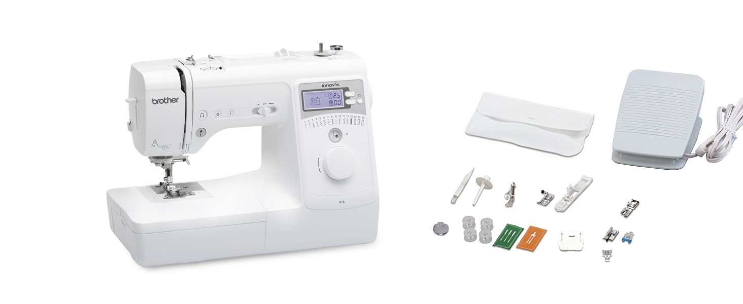 Brother A16 Computerised Sewing Machine Home
