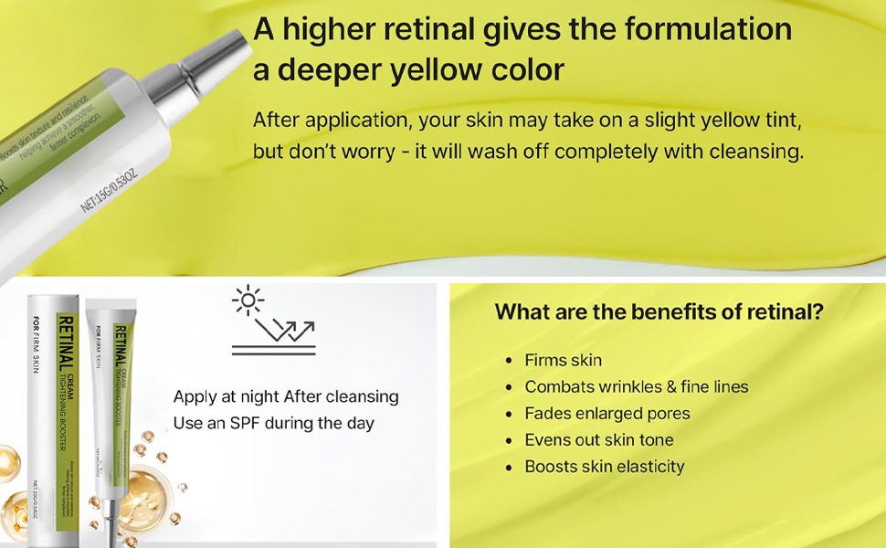 Retinal Eye Cream for Women