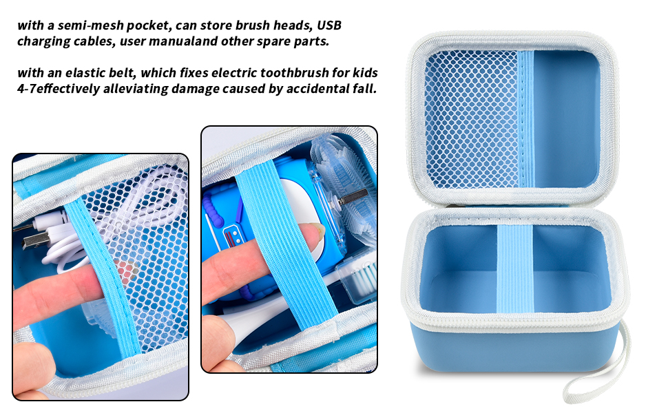 u shape toothbrush storage