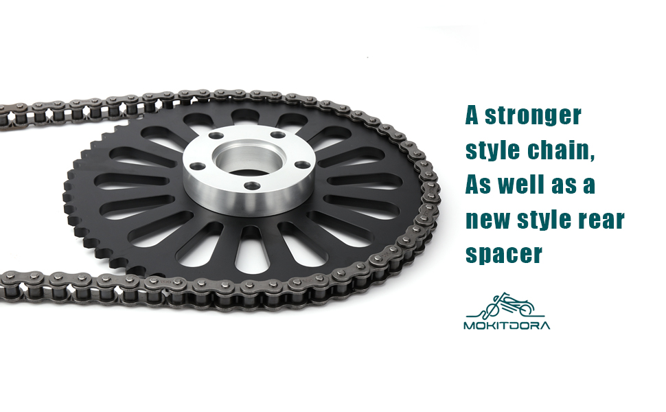 MoKitDora Dyna Chain Drive Transmission Sprocket Conversion