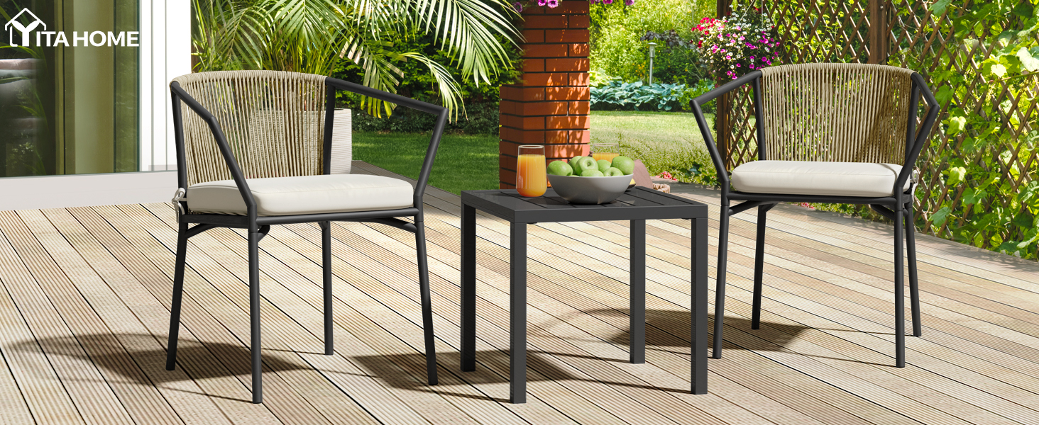 3 piece patio set