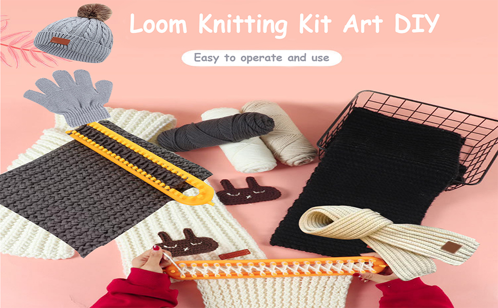 BeKnitting Loom Knitting Kit for Beginners