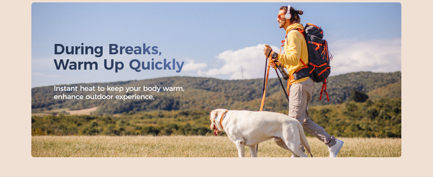 instant heat warm quick outdoor