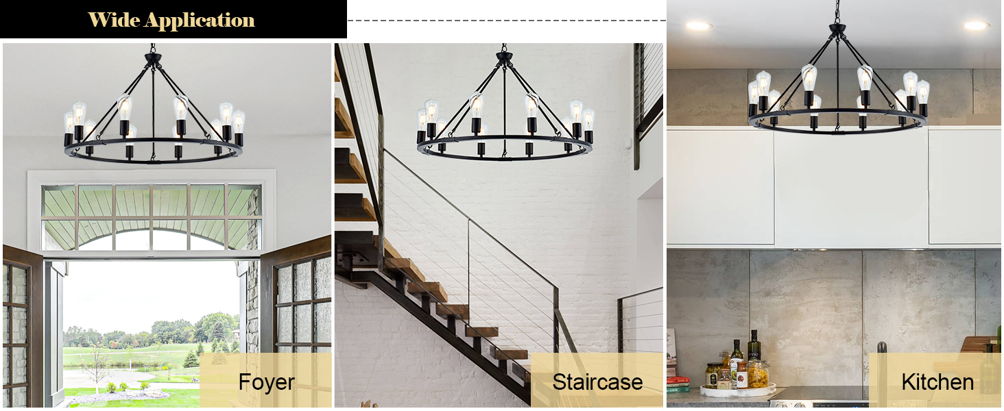 Wide Application Foyer Staircase Kitchen