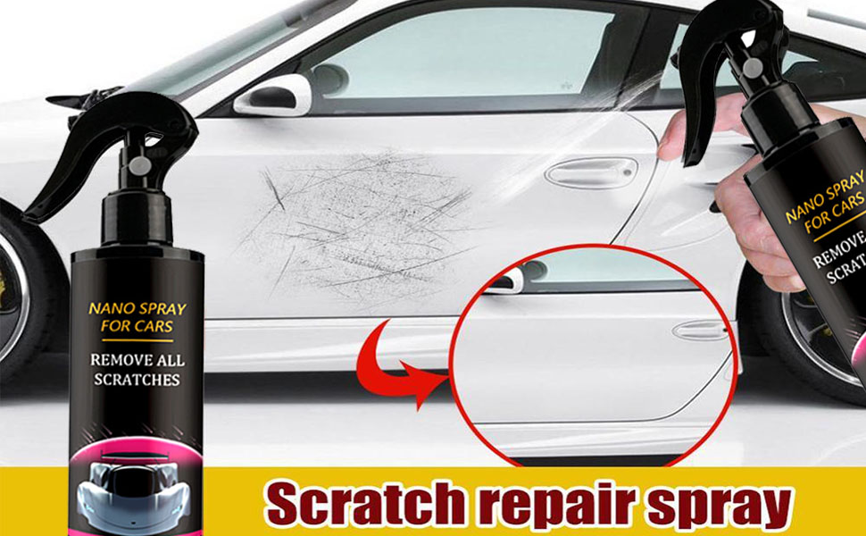 Car Nano Repairing Spray, Nano Car Scratch Removal Spray, Portable Car