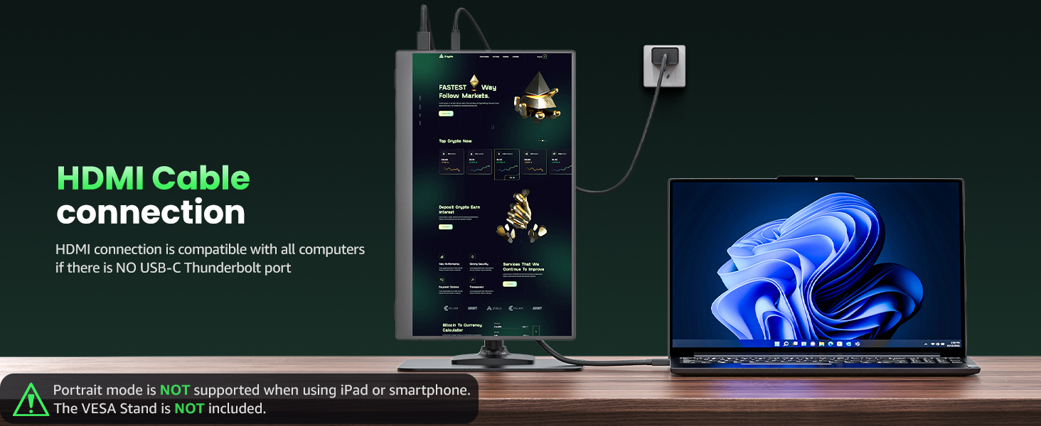 mobile monitor for laptop