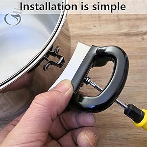 A kitchen countertop with the product placed on it, surrounded by various cooking utensils and ingre