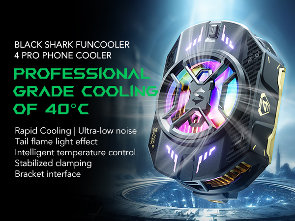 スマートフォン本体 BlackShark4 Pro12GB/256GB+FUNCOOLER2 PRO スマートフォン本体 BlackShark4 Pro12GB/256GB+FUNCOOLER2 PRO