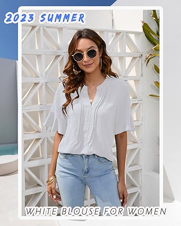 white blouse for women womens blouses