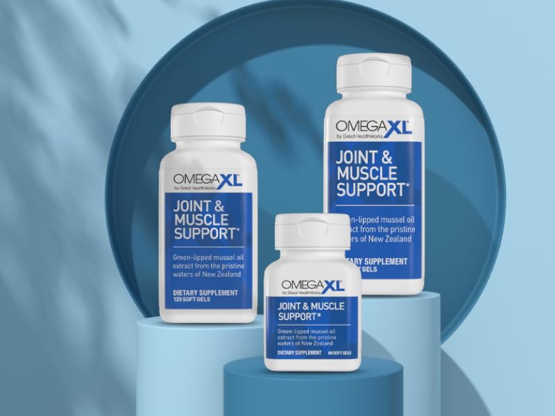 OmegaXL Joint Support Supplement for Relief Natural