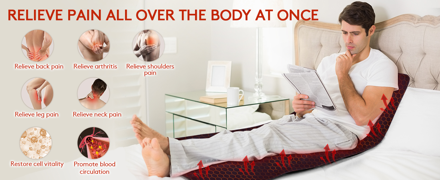 far infrared heating pad