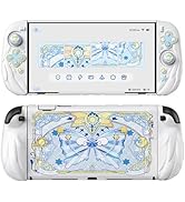 PlayVital Magic Wings Silicone Grip Cover for Nintendo Switch 2 Case with Extra Stand & Thumb Gri...