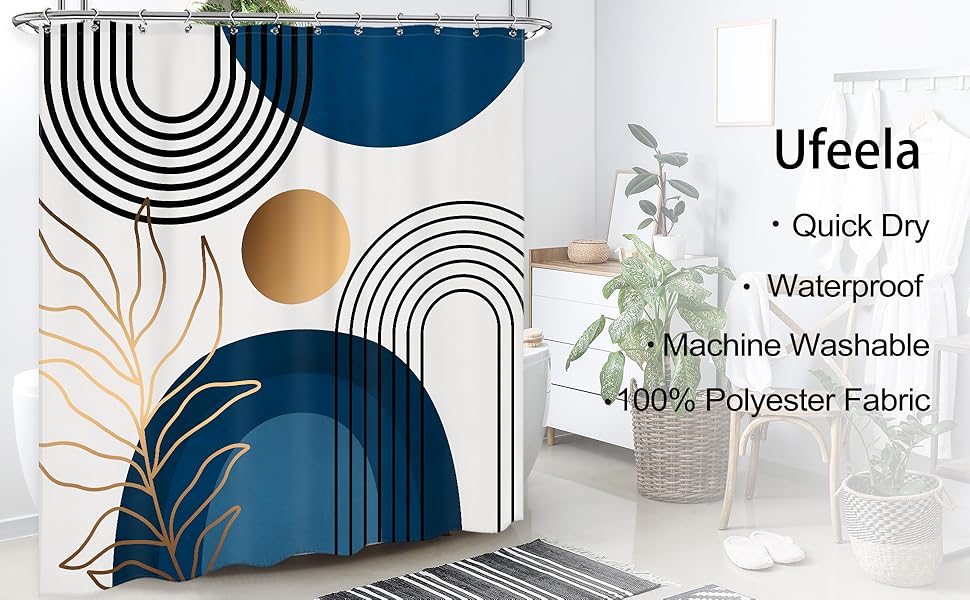modern Shower Curtains