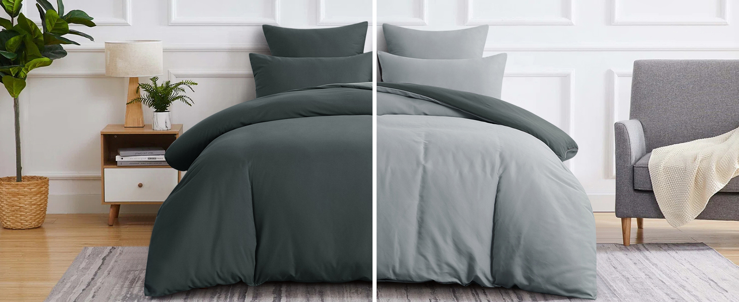 reversible bed linen