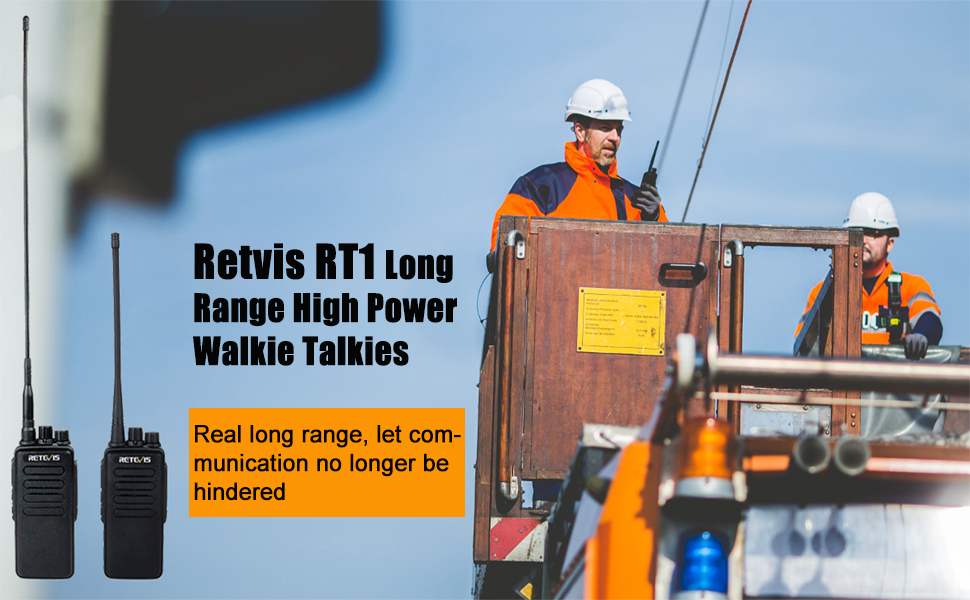 real long range heavy duty walkie talkie