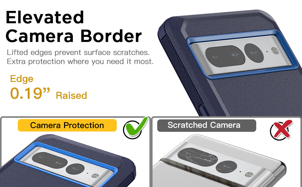 AICase for Google Pixel 7 Pro Case with Belt Clip,Heavy