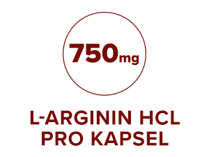 1500 mg L-Arginin HCL pro Kapsel
